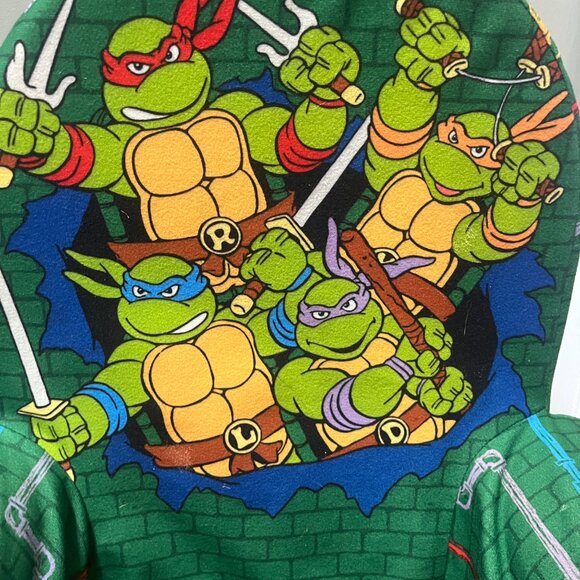 TMNT Teenage Mutant Ninja Turtles Kids Chair Vintage Foam 21" x 17.5" vintage - Picture 6 of 16